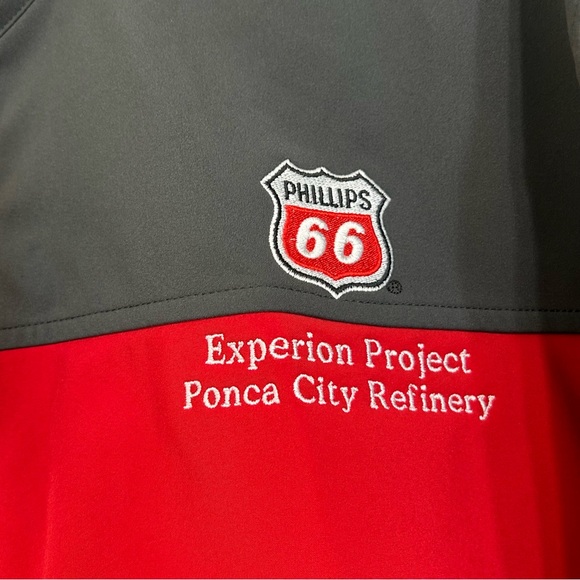 DRI DUCK NEW Winter Jacket Red Gray Jacket PHILLIPS 66 Refinery Jacket Size 3XL. - Picture 8 of 13